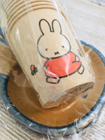 現貨 Miffy party set paper cup/ plate set/Aluminium foil set